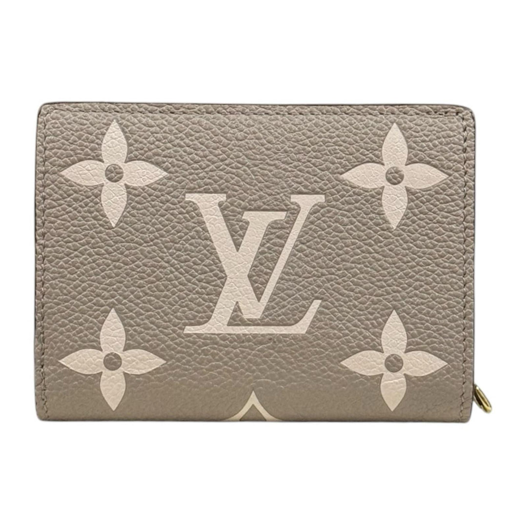 LOUIS VUITTON ルイヴィトン ポルトフォイユ クレア バイカラー