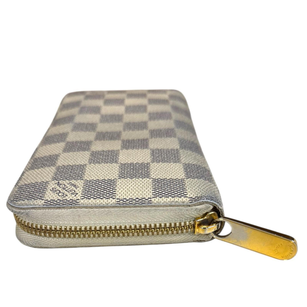 abc【美品】ルイヴィトン ダミエ アズール ジッピー ブランドレンタルのBrandCity / ルイ ・ヴィトン ダミエ・アズール