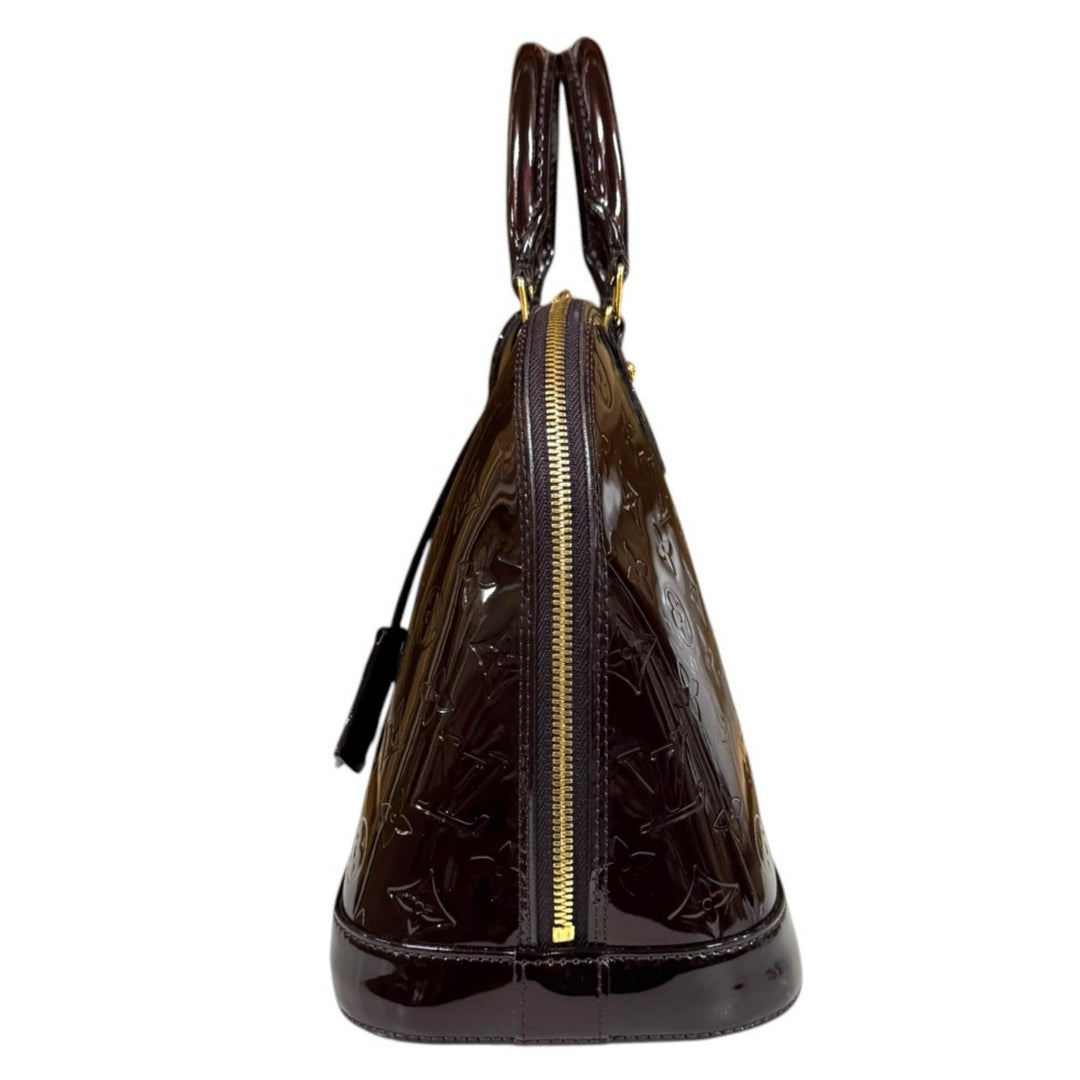 Louis Vuitton アルマPM ヴィンテージ 鍵付き 型崩れなし LOUIS VUITTON ルイヴィトン アルマPM LV ヴェルニ ハンドバッグ