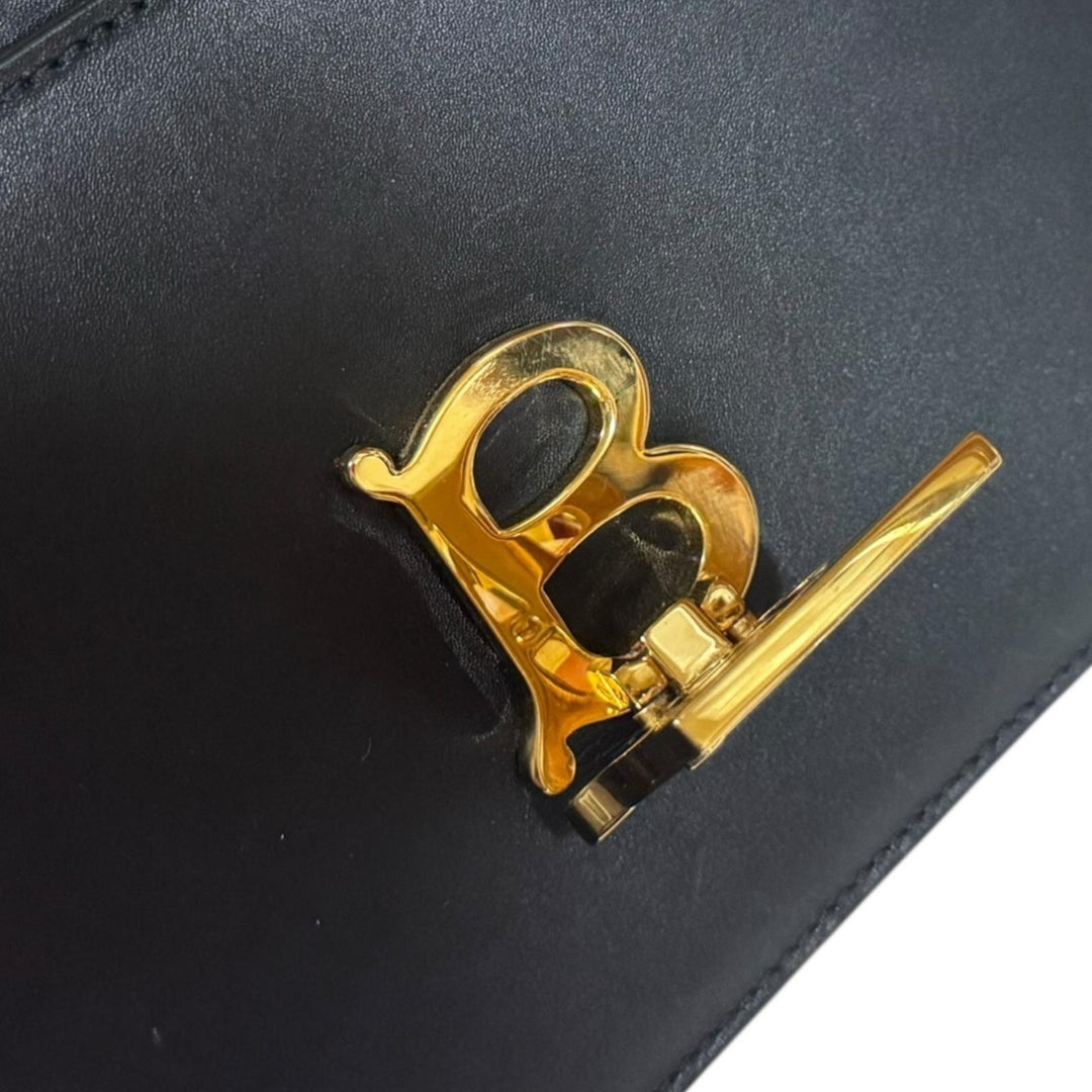 バーバリー ショルダーバッグ レザー ブラック レディース BURBERRY  中古 R&Kリサイクルキング BURBERRY バーバリー ショルダーバッグ レザー ブラック レディース