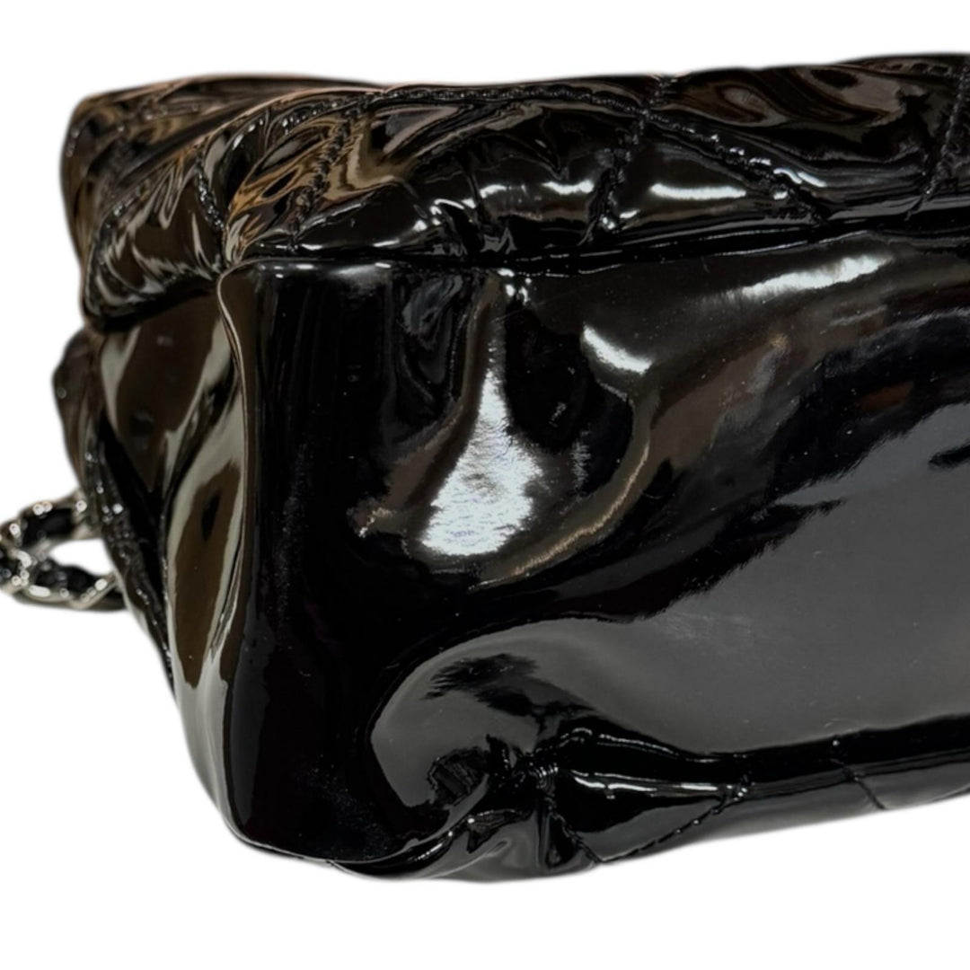 CHANEL シャネル マトラッセ ショルダーバッグ パテントレザー