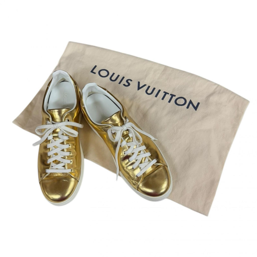 LOUIS VUITTON ルイヴィトン フロントロー スニーカー レザー