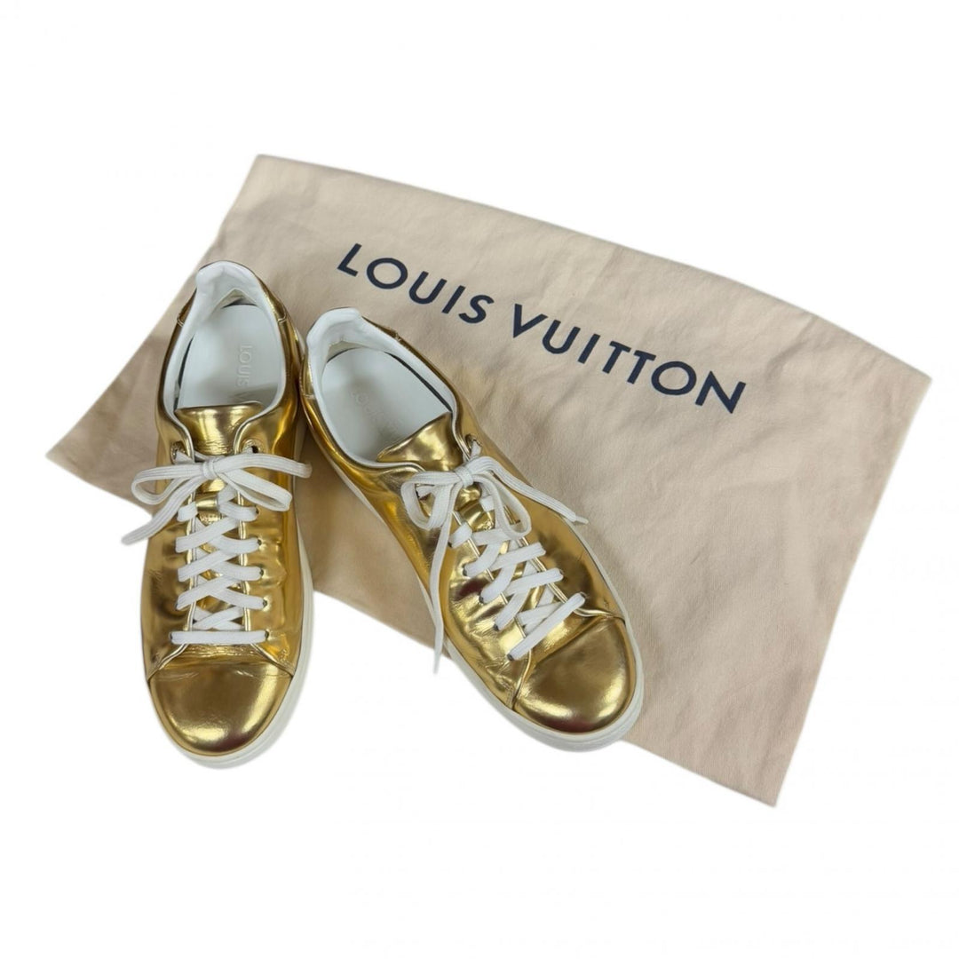 LOUIS VUITTON ルイヴィトン フロントロー スニーカー レザー