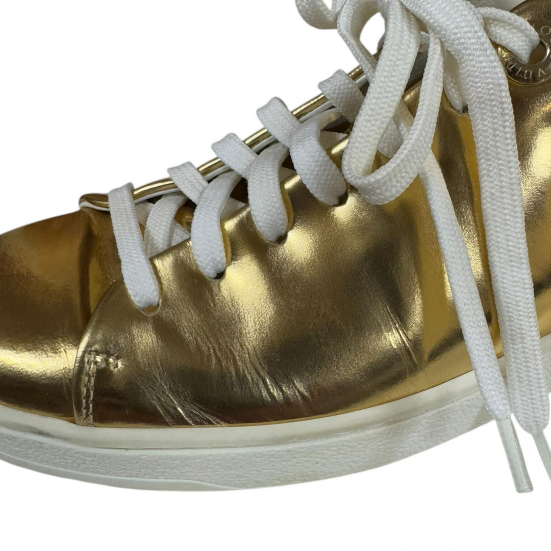 LOUIS VUITTON ルイヴィトン フロントロー スニーカー レザー