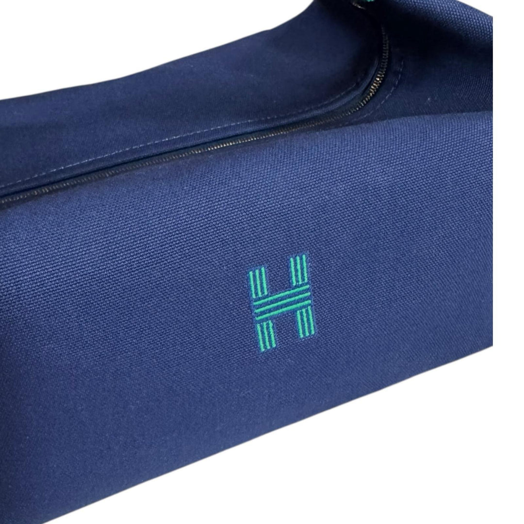 HERMES エルメス ブリッド・ア・ブラックGM ポーチ キャンバス