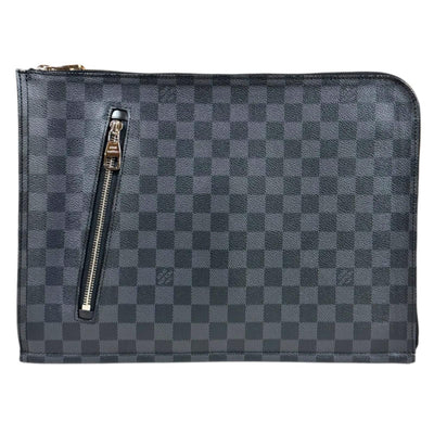 ルイヴィトン ダミエ グラフィット ポッシュドキュマン クラッチバッグ 黒 LOUIS VUITTON ルイヴィトン ポッシュ・ドキュマン ダミエグラフィット
