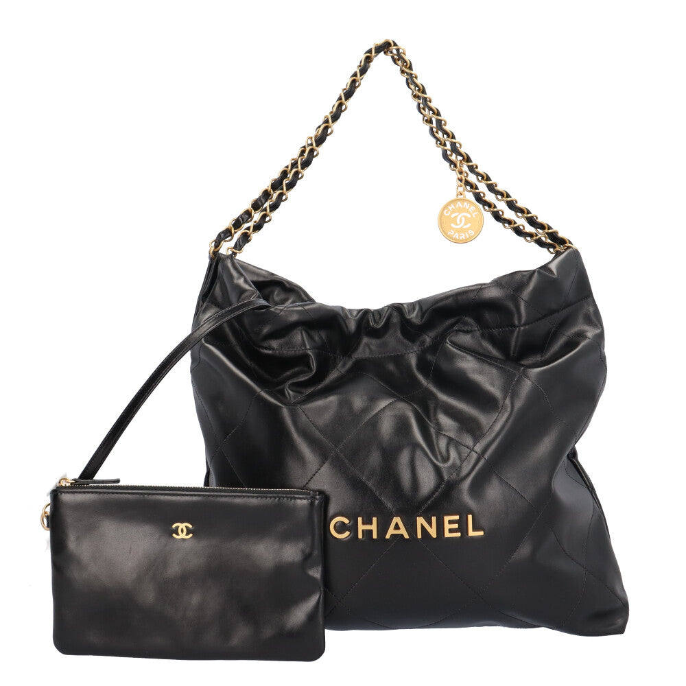 M*k様 CHANEL シャネル 大量まとめ約33点 廃盤旧デザイン含 CHANEL シャネル CHANEL 22 スモール ショルダーバッグ ブラック