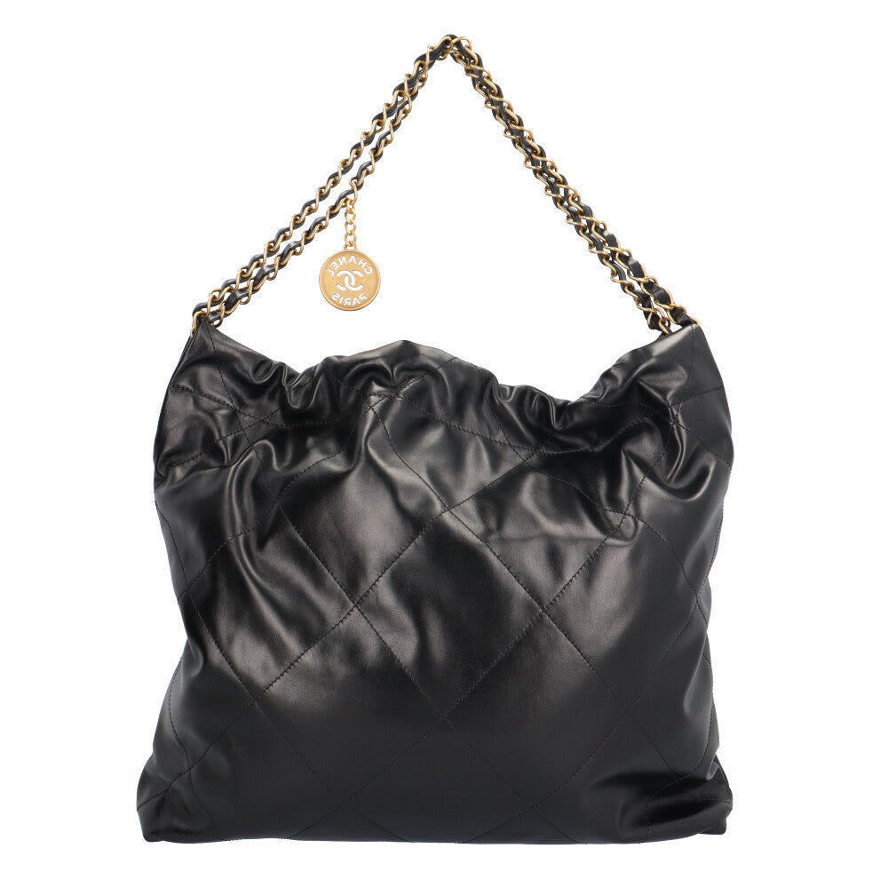 CHANEL シャネル CHANEL 22 スモール ショルダーバッグ ブラック