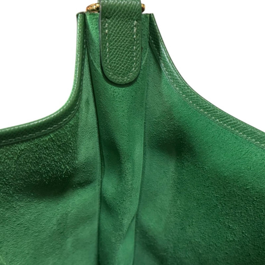 HERMES エルメス エブリンI GM ショルダーバッグ クシュベル グリーン