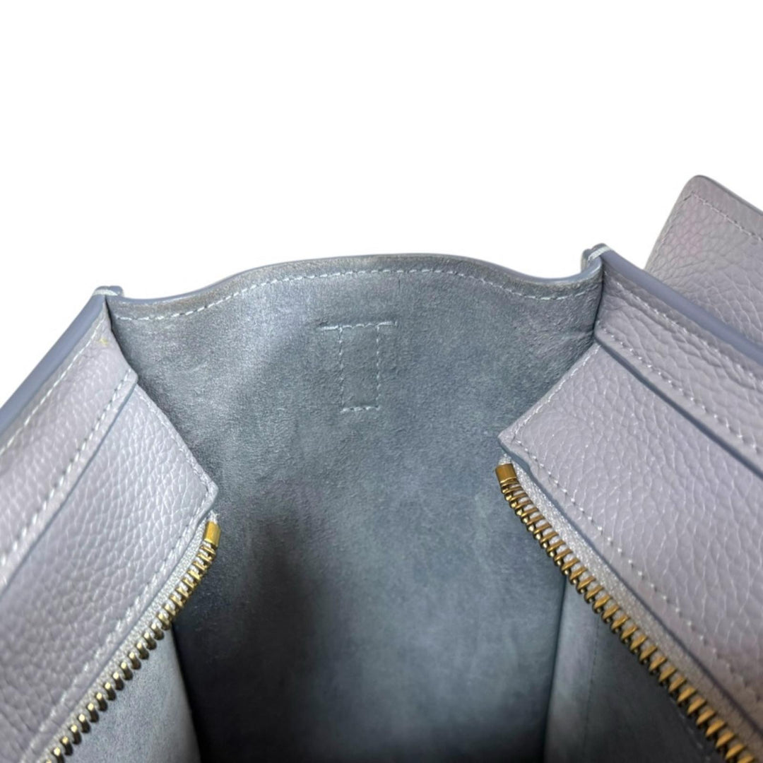 CELINE セリーヌ ラゲージ ナノショッパー ショルダーバッグ レザー