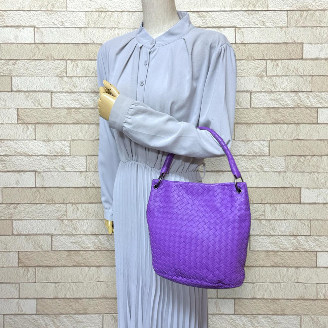 BOTTEGAVENETA Bottega Veneta Hobo Bag Intrecciato Tote Bag Leather