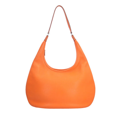 HERMES エルメス ガオ ショルダーバッグ トゴ オレンジ レディース 