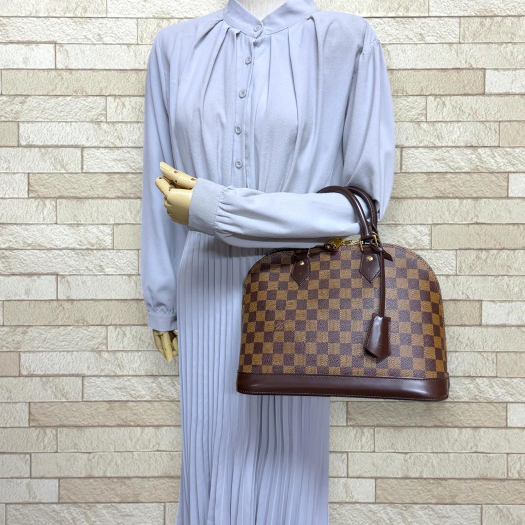 LOUIS VUITTON ルイヴィトン アルマPM ダミエ ハンドバッグ ダミエ