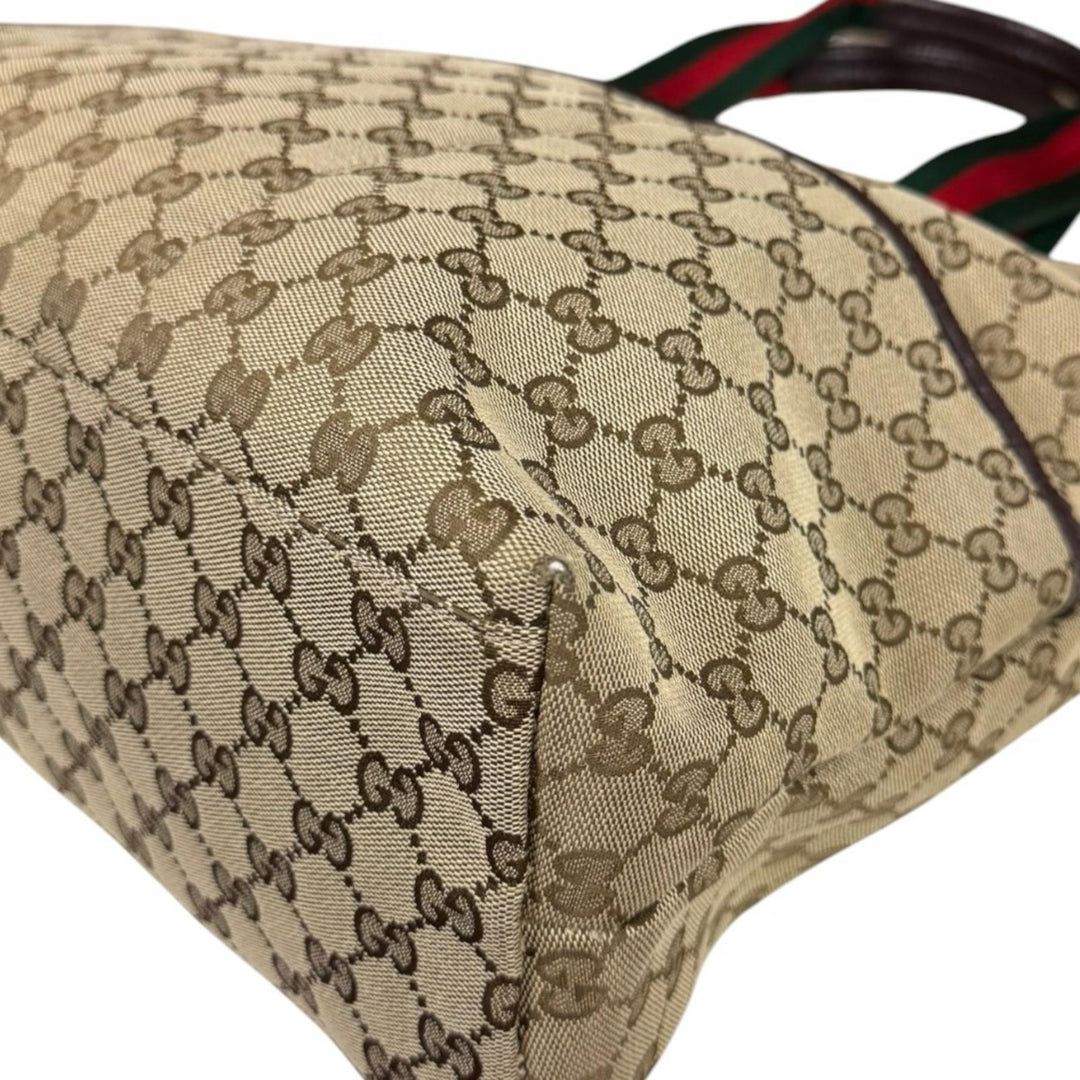 GUCCI グッチ マザーズバッグ シェリーライン トートバッグ GG