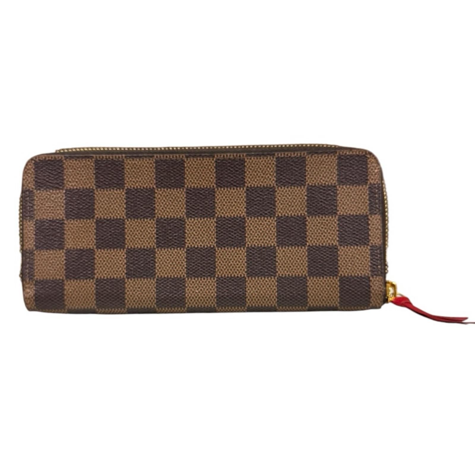 LOUIS VUITTON ルイヴィトン ポルトフォイユ・クレマンス ダミエ 長