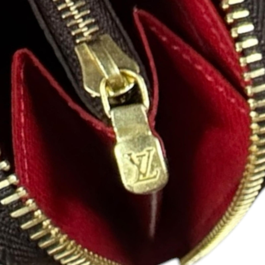 ★3日以内返品可★  LOUIS VUITTON ルイ・ヴィトン ダミエ LVストリーズポルトフォイユクレマンス N60147 長財布 ブラウン コーティングキャンバス レディース LOUIS VUITTON ルイヴィトン ポルトフォイユクレマンス ダミエ 長財布