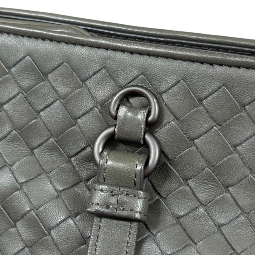 Bottega Veneta イントレチャート ショルダーバッグ グレー BOTTEGAVENETA ボッテガヴェネタ イントレチャート ショルダーバッグ