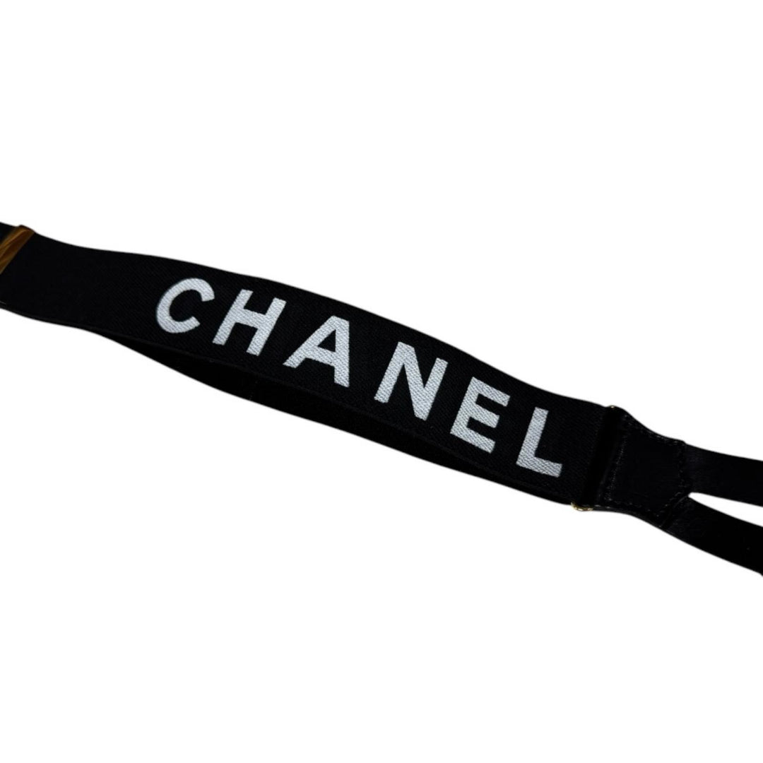 CHANEL シャネル サスペンダー その他ファッション雑貨 ファブリック