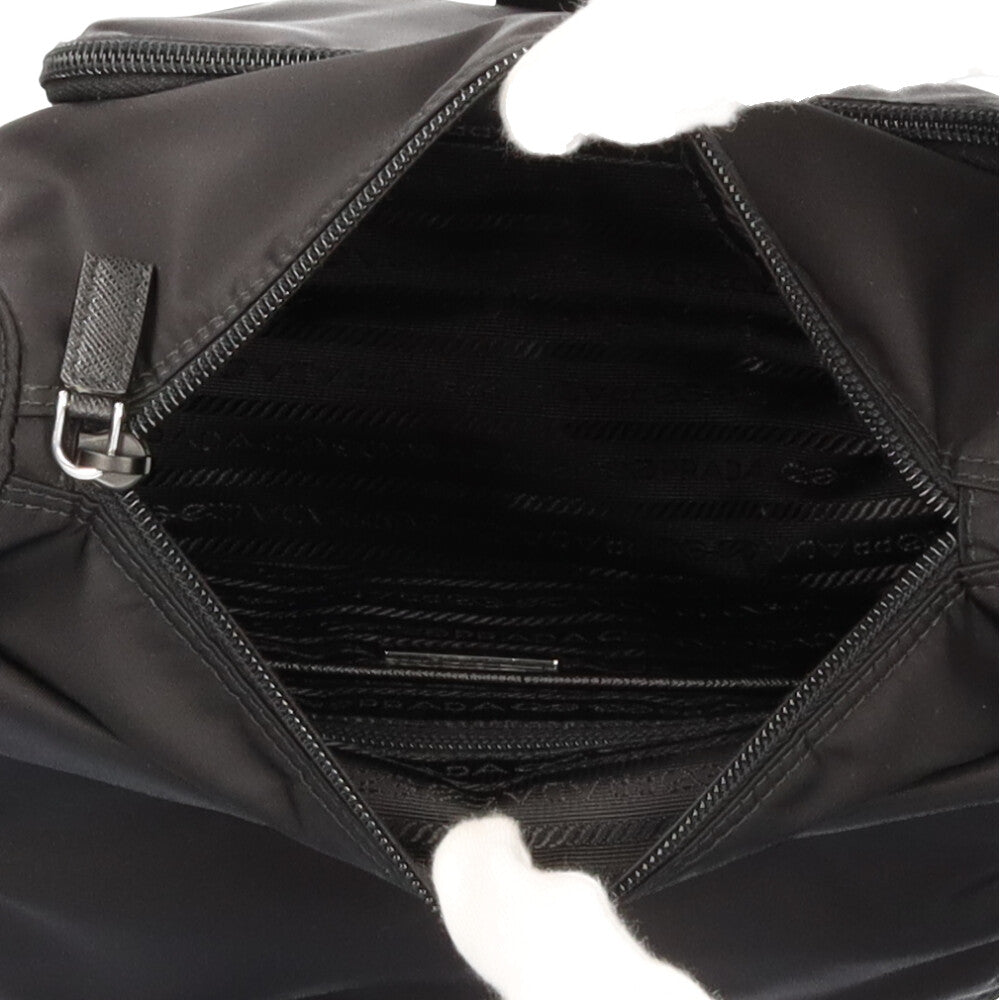 プラダ PRADA VELA ショルダーバッグ ナイロン ネロ レディース 中古