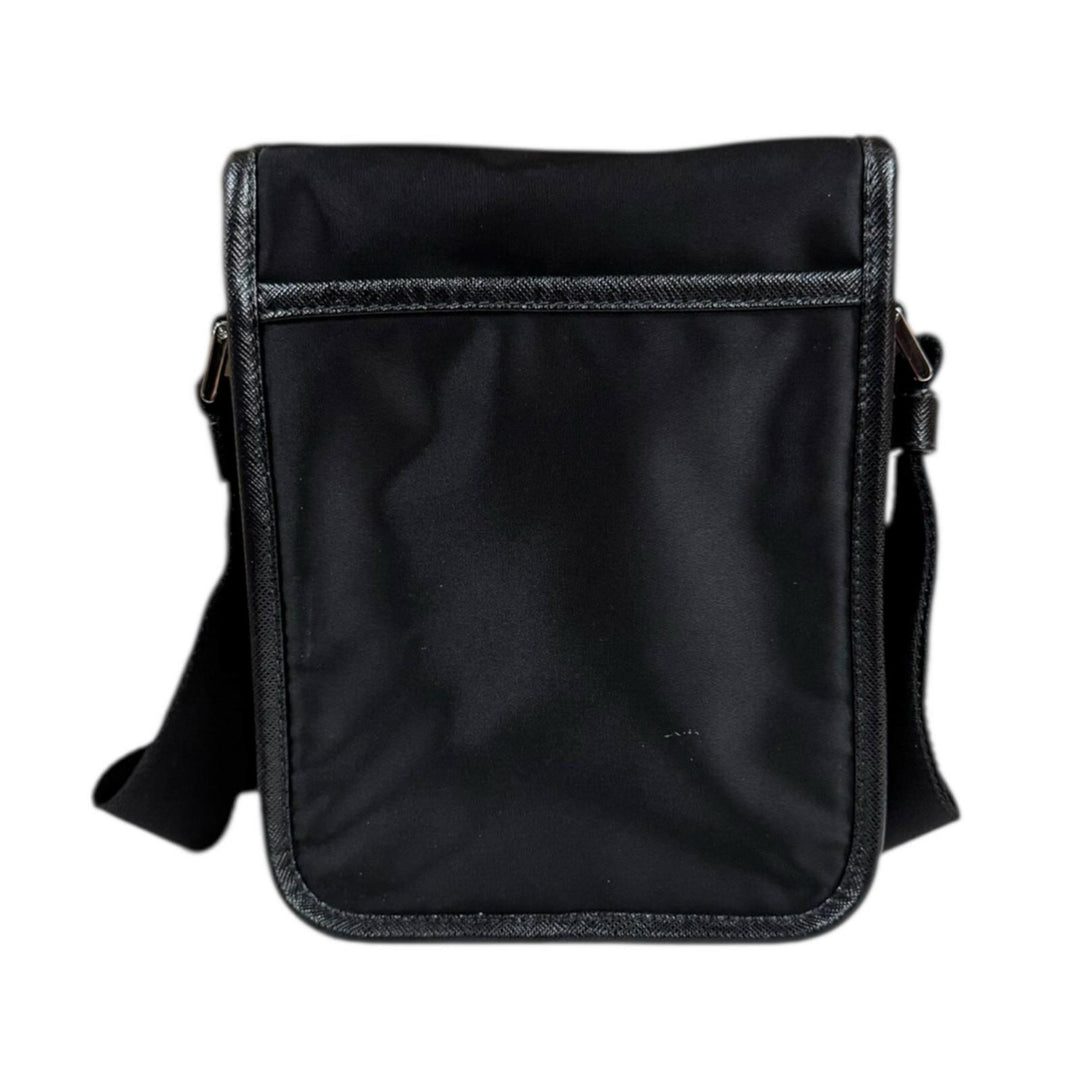 PRADA プラダ ショルダーバッグ ナイロン ブラック メンズ 中古