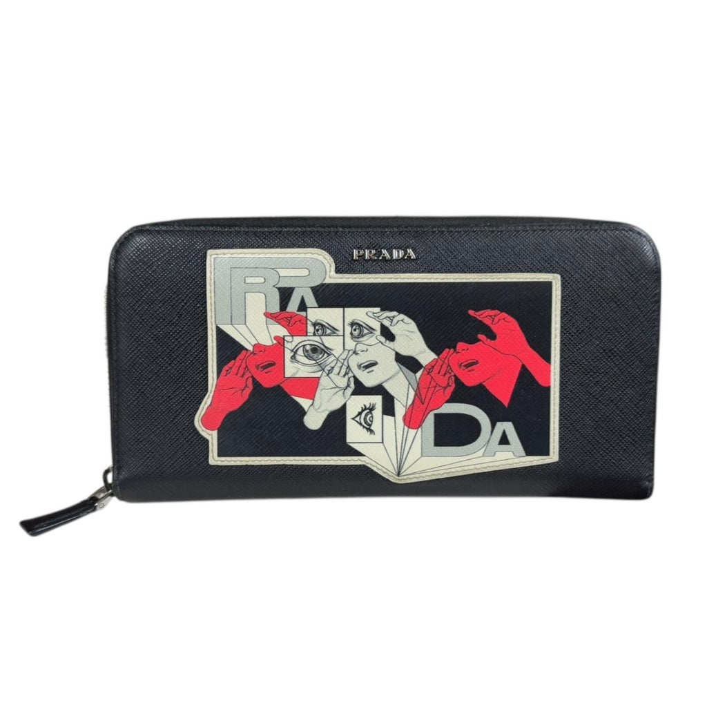 PRADA プラダ コミックコレクション サフィアーノ 長財布 レザー