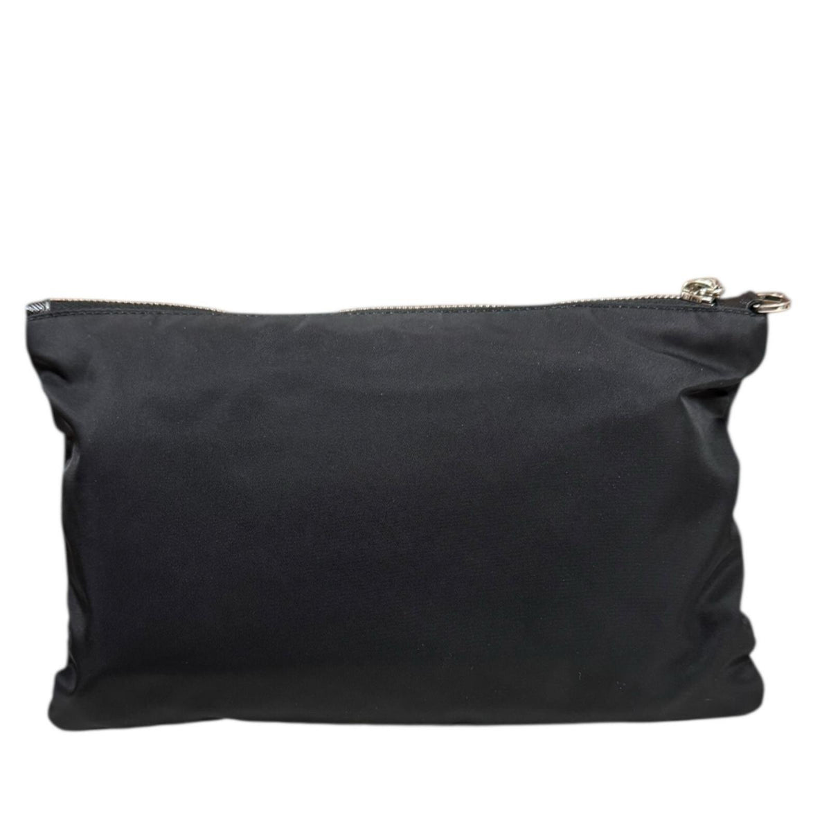 PRADA プラダ クラッチバッグ リナイロン ブラック メンズ 中古