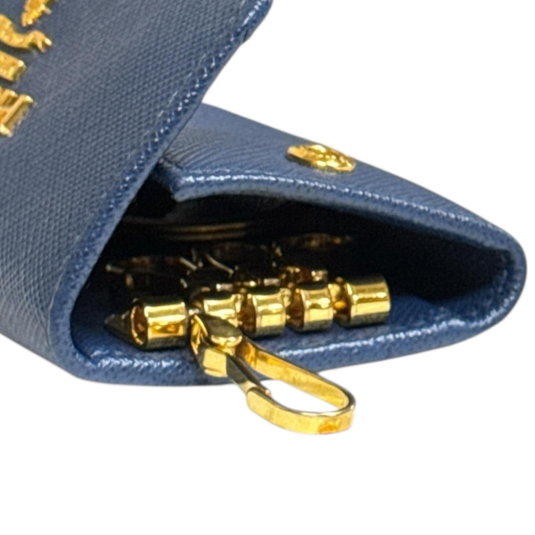 USED＊PRADA サフィアーノレザー キーケース PRADA（プラダ） サフィアーノ キーケース レザー ユニセックス 中古