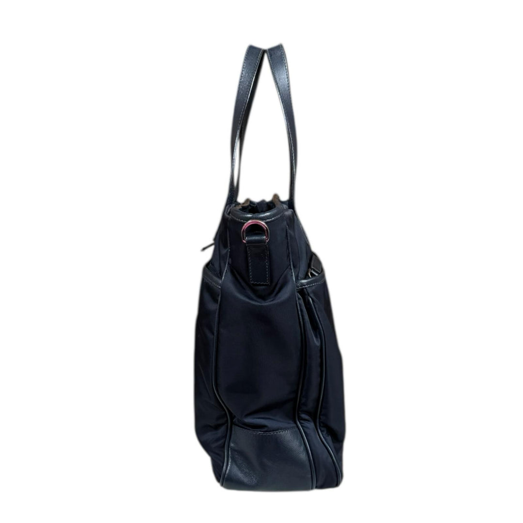 PRADA プラダ ショルダーバッグ ナイロン ネイビー メンズ 中古