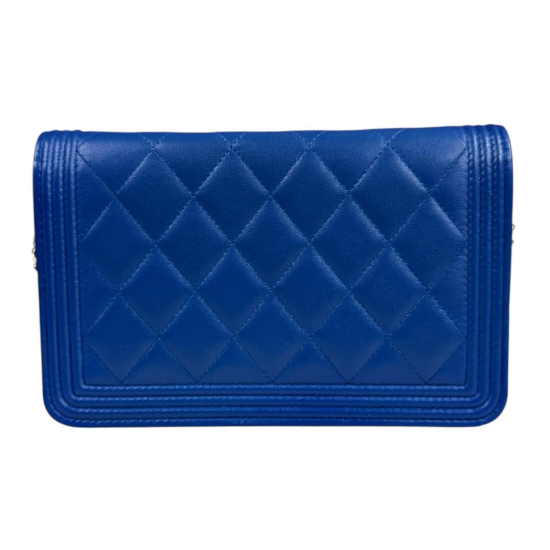 CHANEL シャネル ボーイシャネル ショルダーバッグ レザー