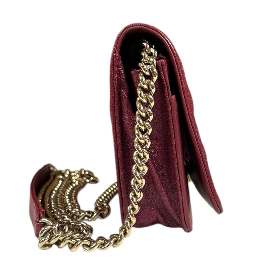 CHANEL シャネル ボーイシャネル ショルダーバッグ キャビアスキン