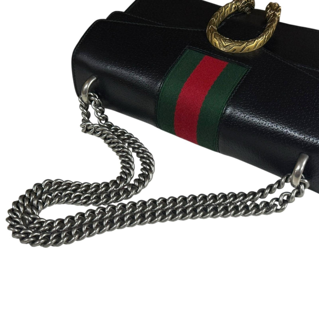 GUCCI グッチ ディオニュソス ショルダーバッグ レザー ブラック