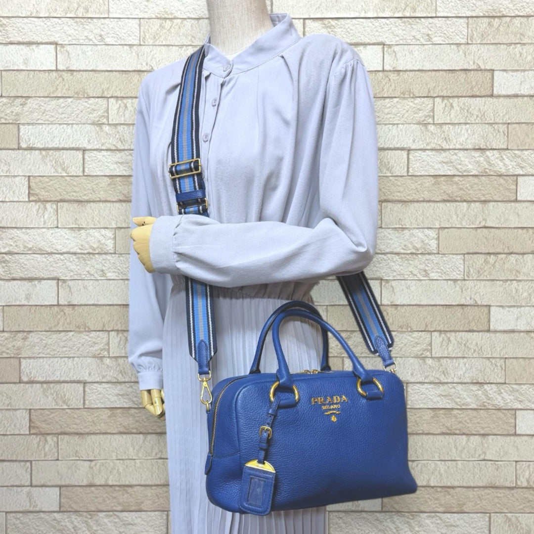 PRADA プラダ ミニボストン ヴィッテロ フェニックス ショルダーバッグ