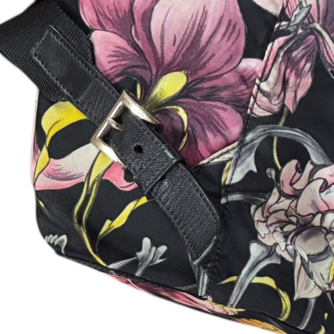 PRADA プラダ フラワー リュック・デイパック ナイロン レディース