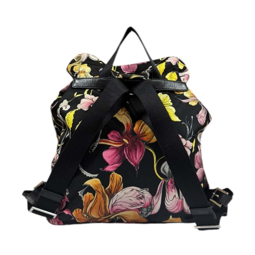 PRADA プラダ フラワー リュック・デイパック ナイロン レディース