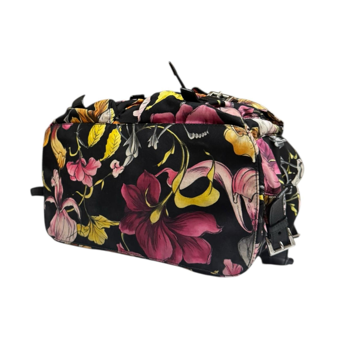PRADA プラダ フラワー リュック・デイパック ナイロン レディース