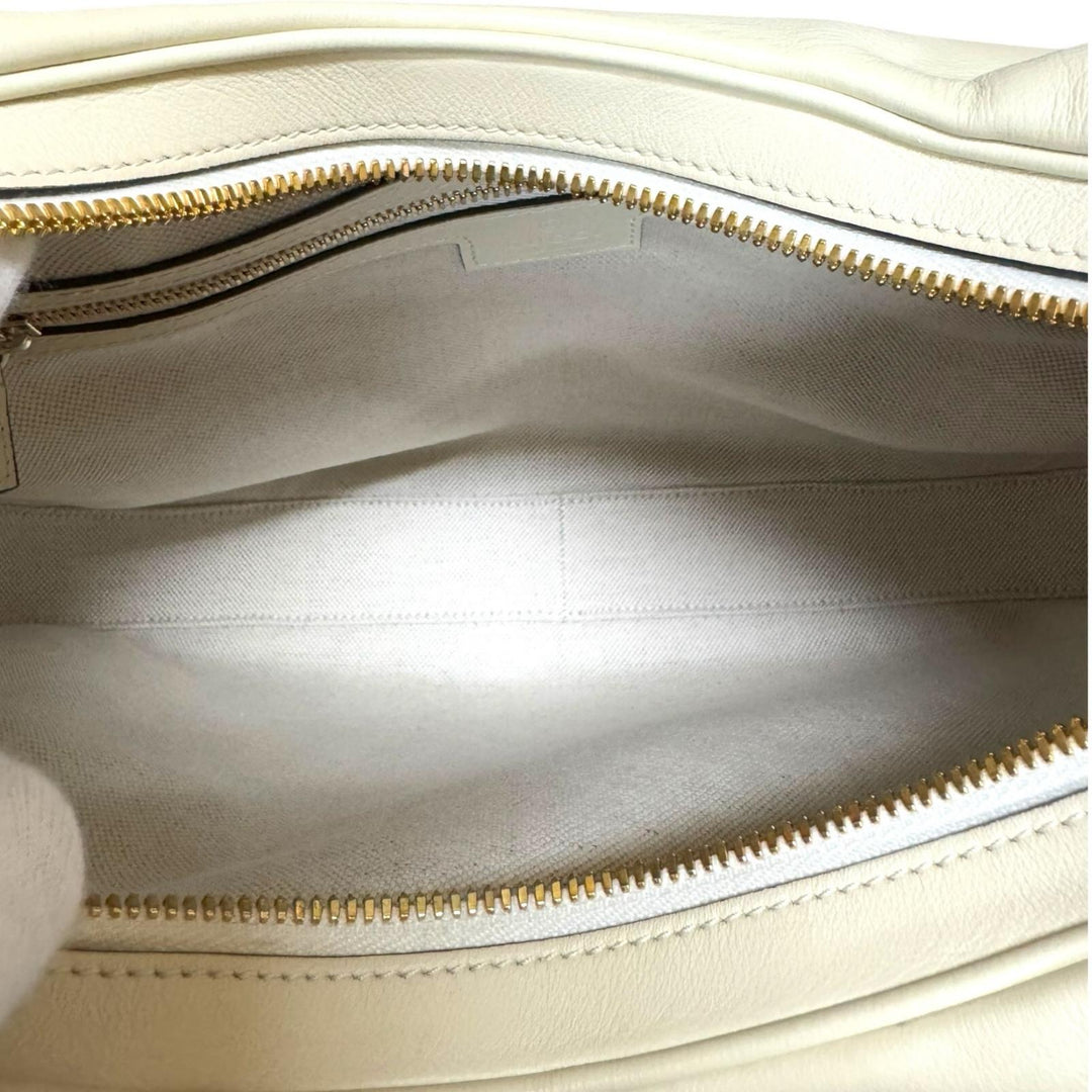 GUCCI グッチ アタッシェ ミディアム ショルダーバッグ レザー