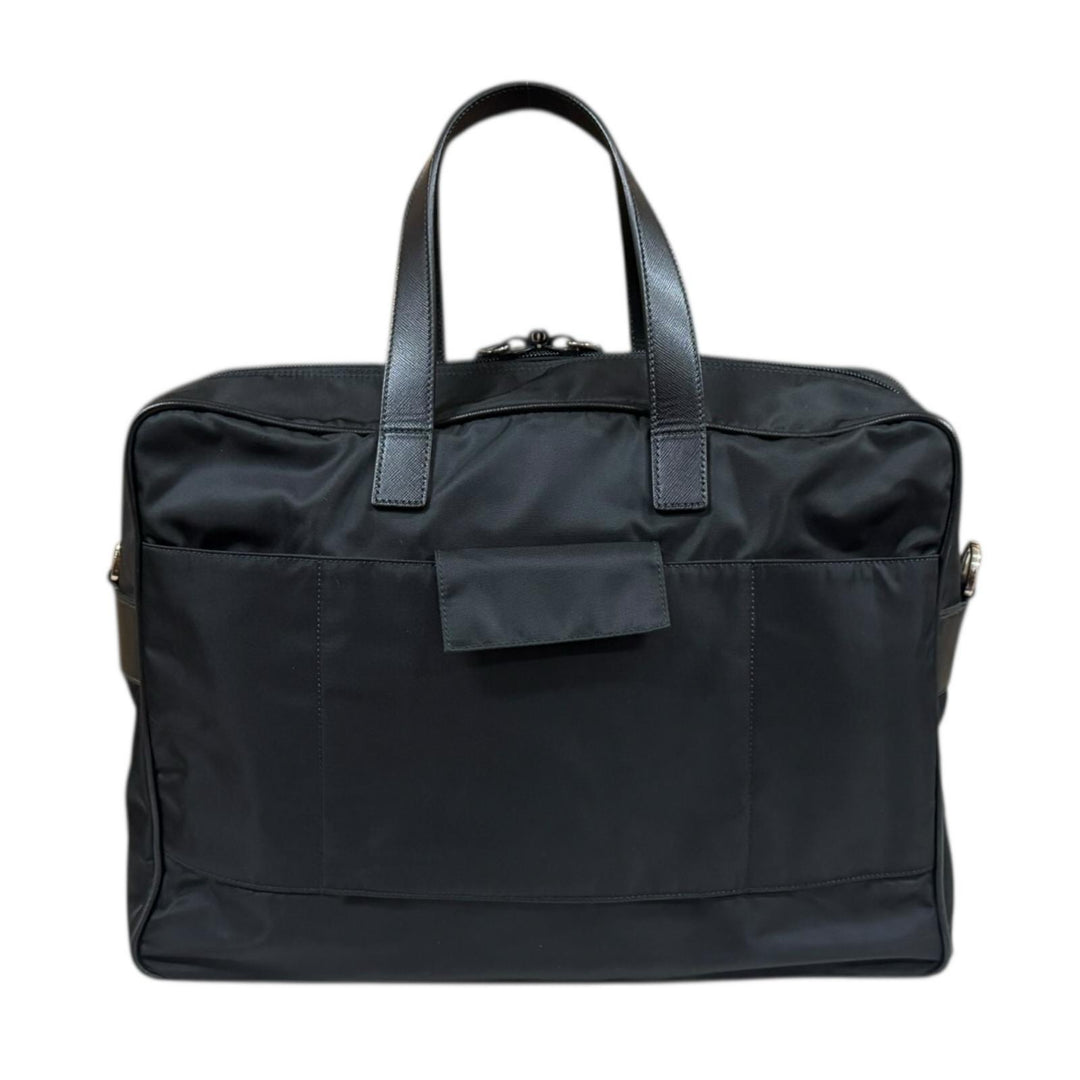 PRADA プラダ ビジネスバッグ ナイロン ブラック レディース 中古