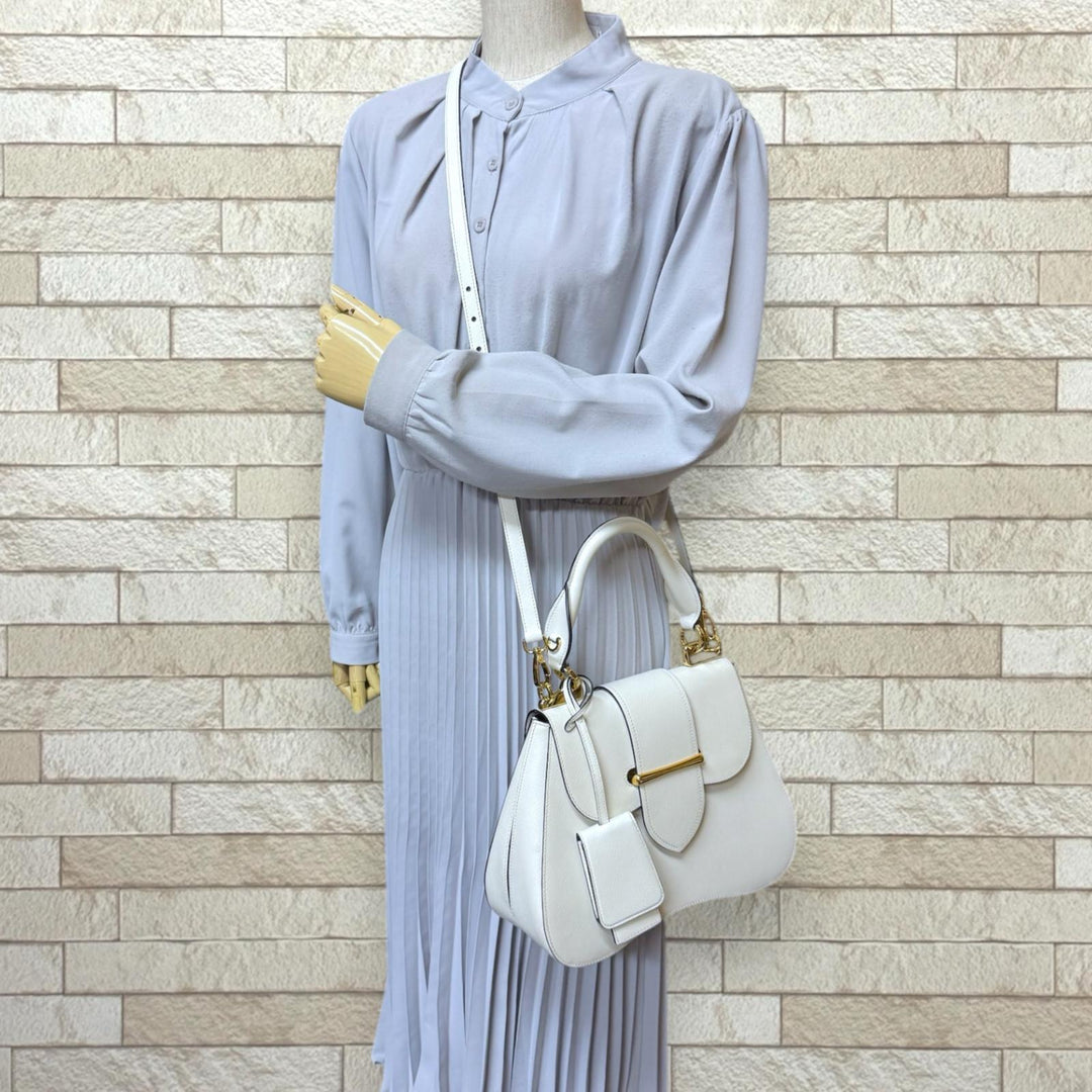 PRADA プラダ シドニー サフィアーノ ショルダーバッグ レザー