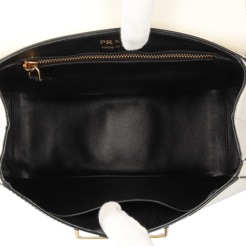 PRADA プラダ シドニー サフィアーノ ショルダーバッグ レザー