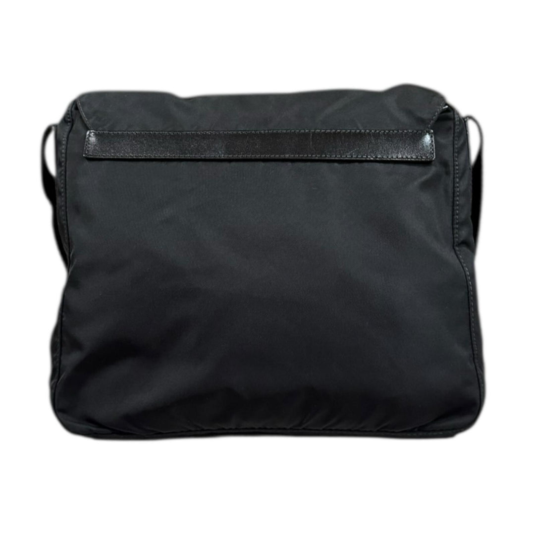 PRADA プラダ ショルダーバッグ ナイロン ブラック ユニセックス 中古