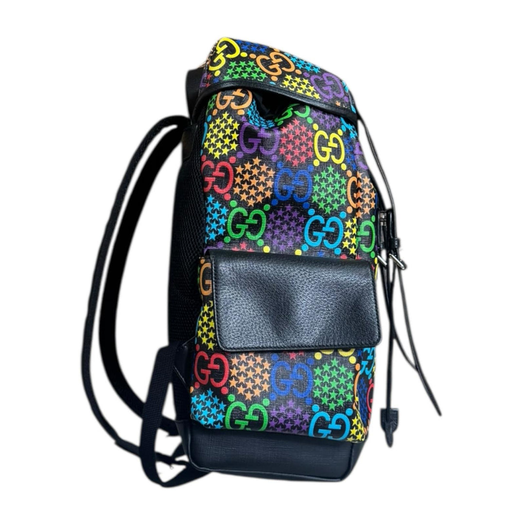 GUCCI グッチ GGサイケデリック リュック・デイパック PVC ユニ GUCCI グッチ GGサイケデリック リュック・デイパック PVC ユニ