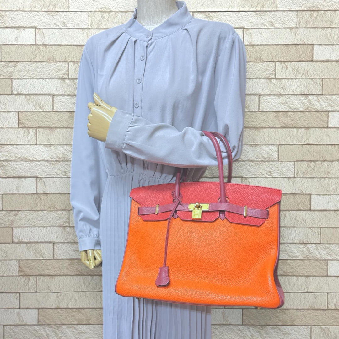 HERMES エルメス パーソナルオーダー バーキン35 ハンドバッグ