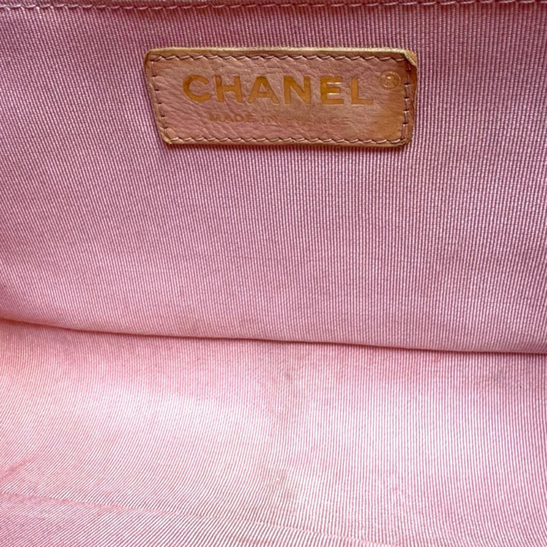 CHANEL シャネル ボーイシャネル ショルダーバッグ キャビアスキン 