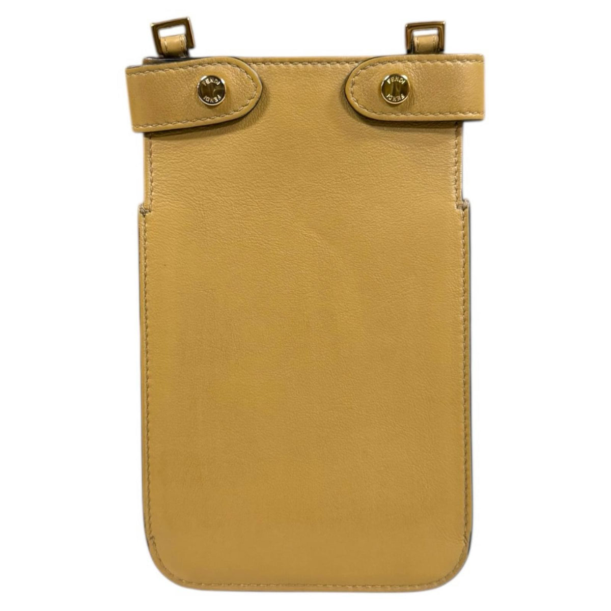 フェンディ / FENDI　ピーカフォン / スマホ ホルダー　8M0442　レザー　ブラック 【中古】 FENDI - フェンディ / FENDI ピーカフォン / スマホ ホルダー 8M0442