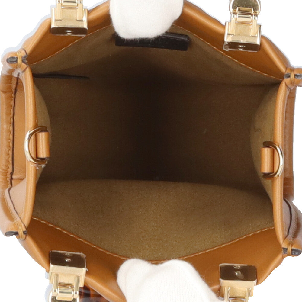 フェンディ サンシャイン ショッパー ミニ ショルダーバッグ レザー 8BS092 ブラウン レディース FENDI  中古 楽天市場】フェンディ サンシャインショッパースモール ズッカ