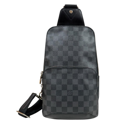LOUISVUITTONボディバッグ アヴェニュー ダミエグラフィットキャンバス LOUIS VUITTON ルイヴィトン アヴェニュー・スリングバッグ ダミエグラ