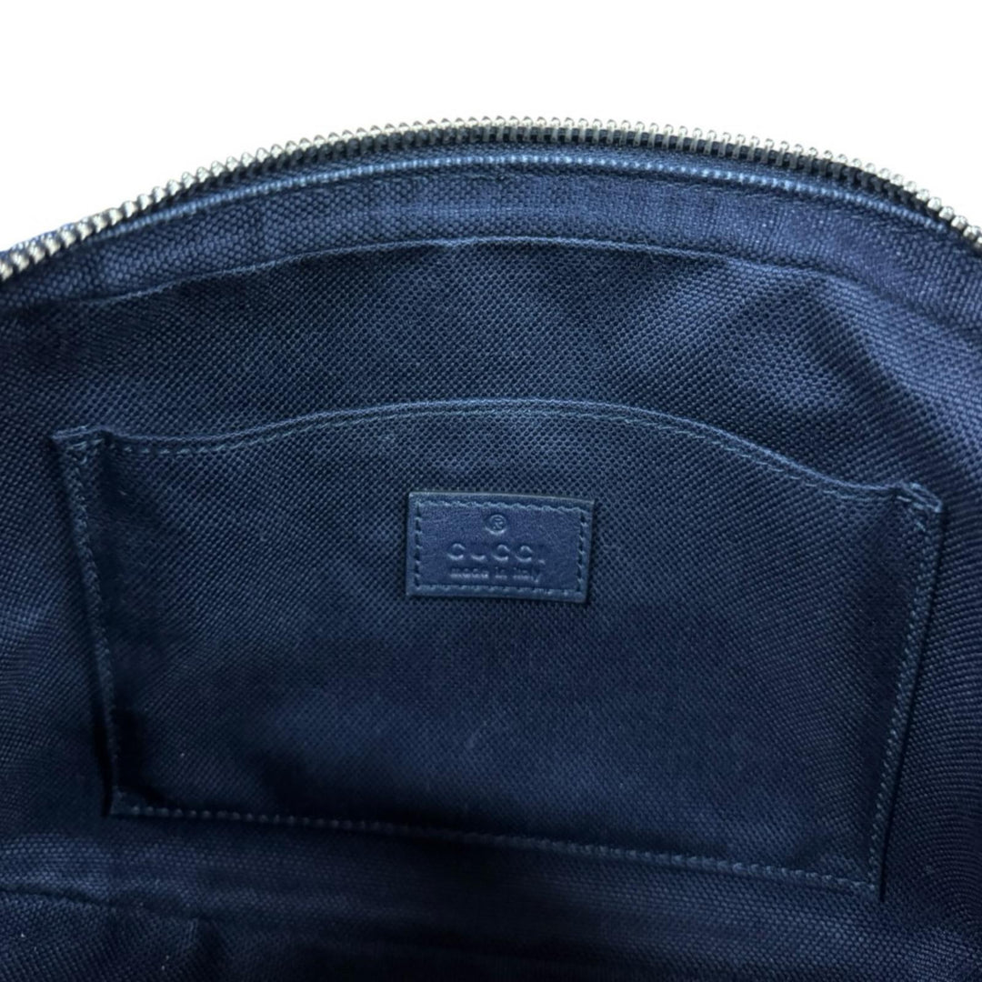 GUCCI グッチ GGデニム ショルダーバッグ デニム ネイビー レディース