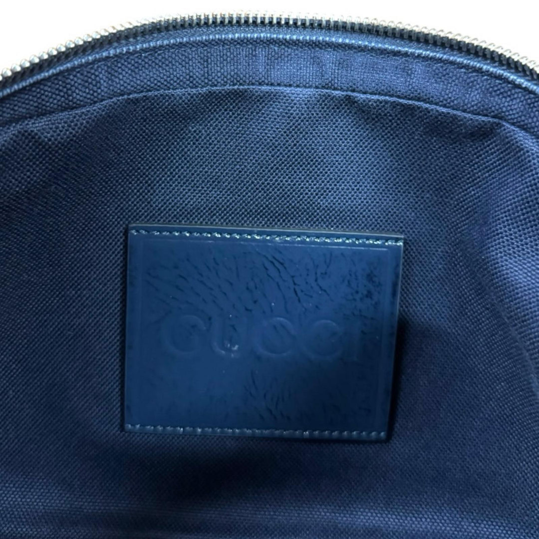 GUCCI グッチ GGデニム ショルダーバッグ デニム ネイビー レディース