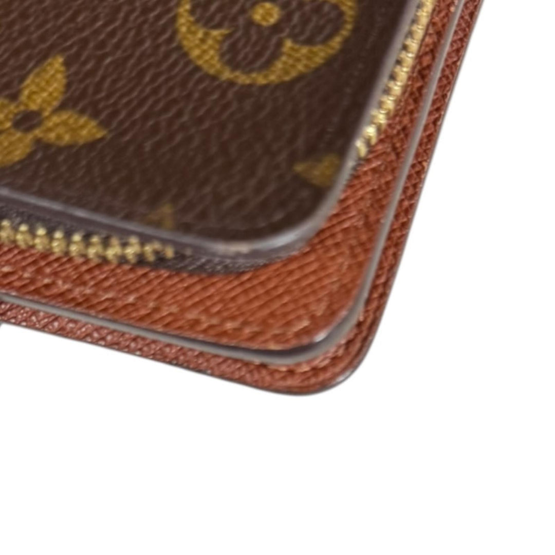 LOUIS VUITTON ルイヴィトン コンパクトジップ モノグラム 二つ折り