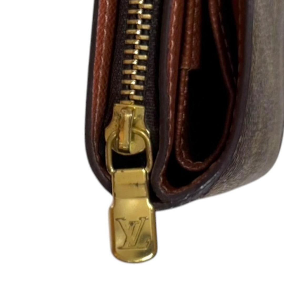 LOUIS VUITTON ルイヴィトン コンパクトジップ モノグラム 二つ折り